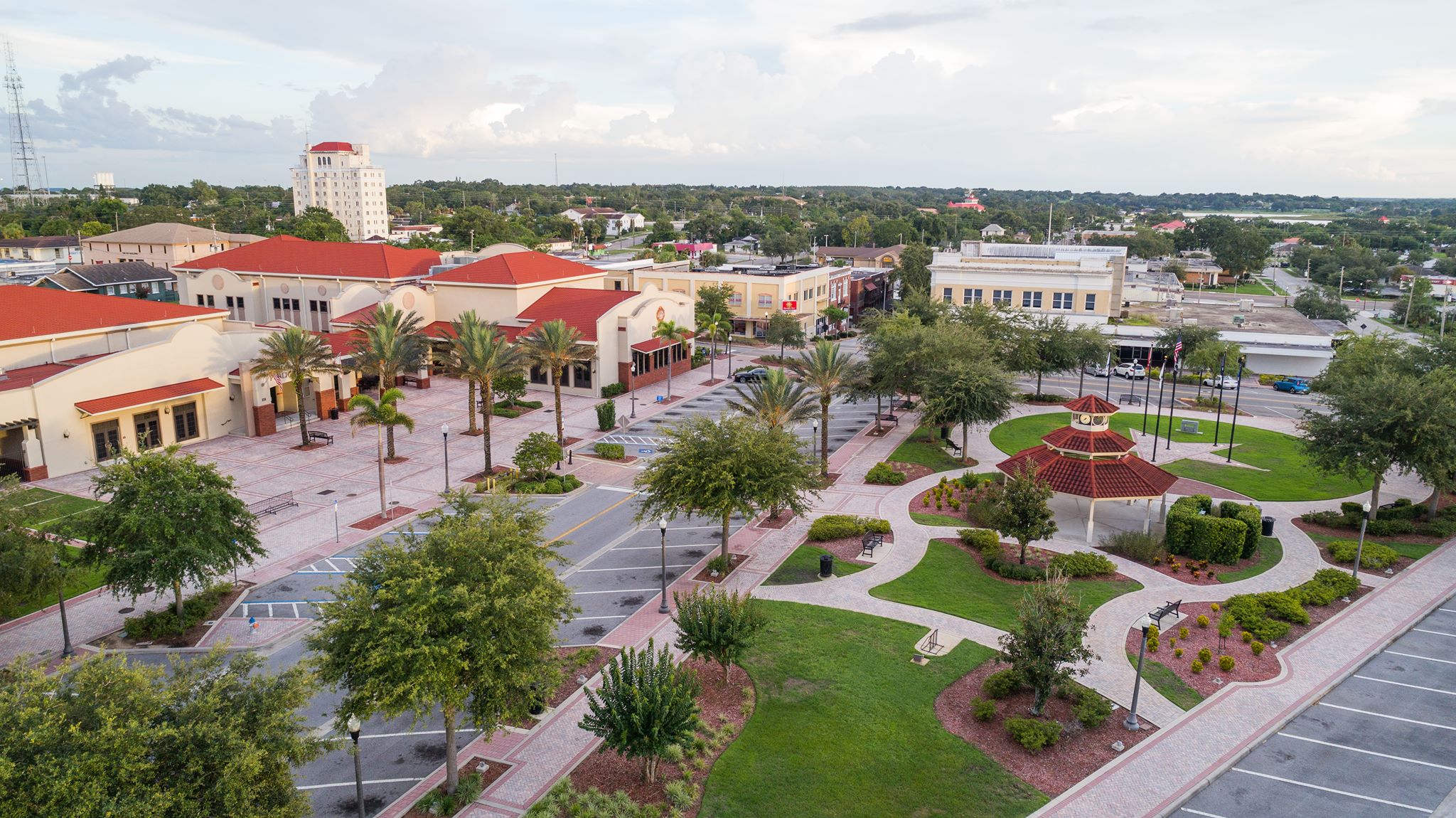 Aerial photo of Haines City, Florida